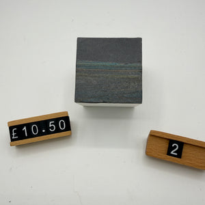 Load image into Gallery viewer, READY TO SHIP ABSTRACT ART MARBLING PAPER ON WOODEN CUBES