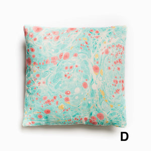 Load image into Gallery viewer, MADE TO ORDER MARBLED LINEN PIPED ENVELOPE CLOSURE CUSHIONS