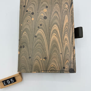 Load image into Gallery viewer, READY TO SHIP MARBLED LEATHER JOURNALS A6
