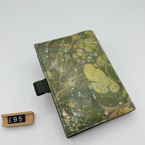 Load image into Gallery viewer, READY TO SHIP MARBLED LEATHER JOURNALS A6
