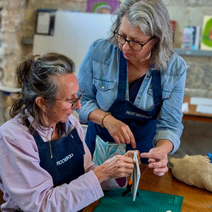 Load image into Gallery viewer, WORKSHOP - Introduction to European Marbling + Simple Bookmaking 12th September 2025

