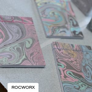 Load image into Gallery viewer, WORKSHOP - Introduction to Suminagashi Ink Marbling + Japanese Stab-Bound Bookbinding 18 October 2025
