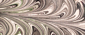 Load image into Gallery viewer, ROCWORX Marbling Abstract monochrome + Green
