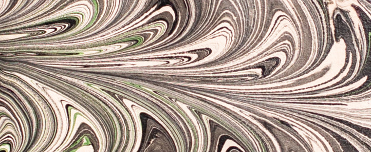 ROCWORX Marbling Abstract monochrome + Green