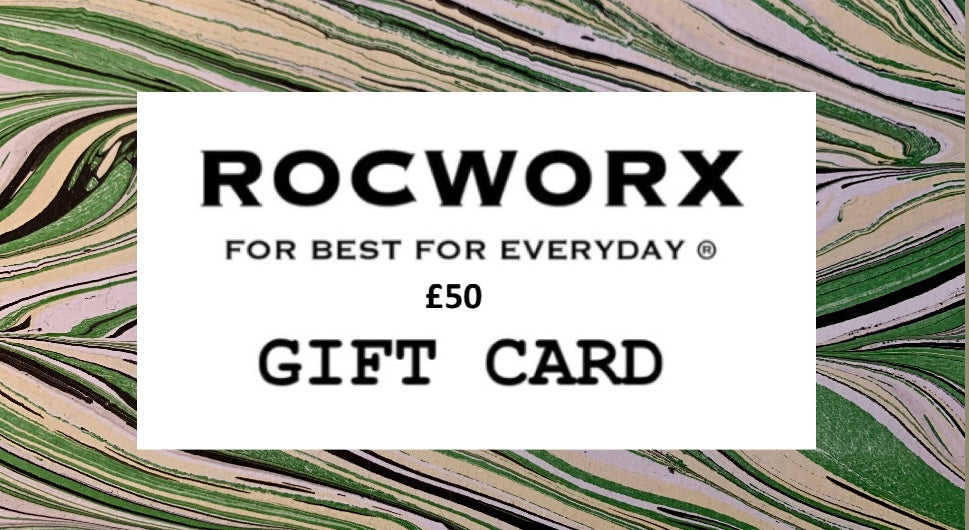 ROCWORX £50 GIFT E-CARD