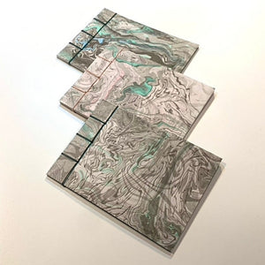 Load image into Gallery viewer, Introduction to Suminagashi Ink Marbling + Japanese Stab-Bound Bookmaking 13 September 2025
